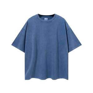 Camiseta de Verano Casual de Hip Hop Personalizada de Primera Calidad, 100% Algodón Peinado, de Alta Calidad, Manga Corta, Estilo Holgado para Hombre - Product Image 6