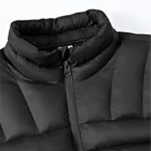 Veste matelassée camouflage avec broderie de logo personnalisé, coupe ajustée, manteau de printemps, service OEM/ODM - Product Image 3