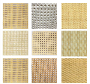 Correa de caña de ratán natural tejida de malla abierta ecológica, Material de correa de rodillo para silla, armario, suministros de muebles, Vietnam - Product Image 4