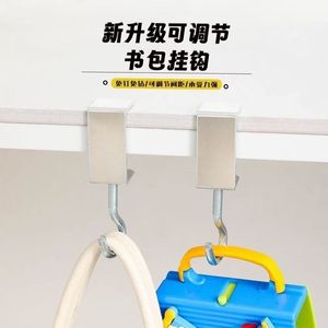 Desk Hooks Backpack Hooks Portable Desktop Hooks For Hanging Backpacks Stable No <b>Table</b> Surface Requirement - Product Image 2