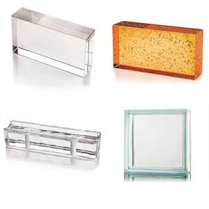 Vente en gros de briques de verre creuses teintées en cristal poli <span class=keywords><strong>fin</strong></span>, technique de teinture, écologiques, durables, pour la médecine, la cuisine et le salon - Product Image 4
