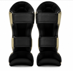 Protège-tibias de boxe en cuir PU rembourrés, réglables et légers, pour la protection des jambes et des voûtes plantaires, idéaux pour le MMA (vente en gros) - Product Image 3
