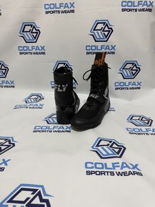 Zapatos de Boxeo Fly Rojos con Cordones, Transpirables, de Cuero, con Suela de Goma Natural, Ligeros, con Logotipo Personalizado Impreso, para Entrenamiento de MMA - Product Image 6