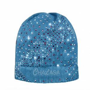 Custom Rhinestone <b>Beanies</b> Streetwear Hats Women Sportwear Crystal <b>Beanie</b> <b>Skull</b> Cap <b>Beanie</b> - Product Image 5