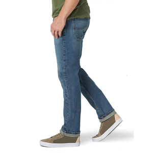 Jeans de Mezclilla Rectos Vintage para Hombre, de Alta Calidad y Bajo MOQ, 100% Algodón, Ecológicos, Transpirables, de Secado Rápido, Impermeables y Ligeros, OEM - Product Image 3