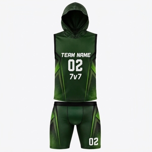 Uniforme 7v7 diseñado con tela ligera y transpirable que proporciona máxima comodidad y movimiento flexible para atletas en cada partido. - Product Image 3