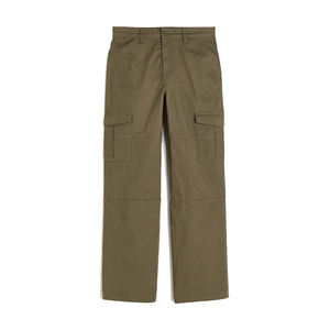 Pantalones de mezclilla de pierna ancha para mujer, estilo casual, con logo personalizado, venta al por mayor, OEM, novedad 2026 - Product Image 1