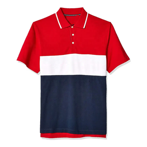 Camiseta de manga corta personalizada para hombre al por mayor 2025 para polos Camisetas de golf lisas de algodón 100% que absorben la humedad - Product Image 1