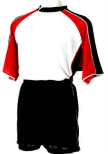 Camiseta de equipo de adulto para hombre con logotipo personalizado, transpirable camiseta de fútbol de 100% poliéster/algodón, camiseta de uniforme de fútbol personalizada - Product Image 4