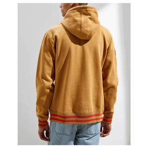 Sudadera con capucha completa con cremallera, suministro directo de fábrica, sudadera con capucha completa con cremallera, de algodón mezclado, con estampado abombado y bordado, talla grande, premium - Product Image 4