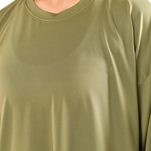 Camiseta Larga de Moda Modesta para Mujer, Corte Regular, Estilo Casual, Algodón Suave, Transpirable, Ecológica, Ligera, para Uso Diario - Product Image 3