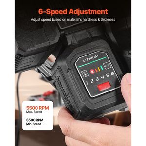 ชุดเลื่อยวงเดือนแบบตัดลึก5 1/2แบตเตอรี่20V ไร้สายเครื่องมือเลื่อยไม้เท่านั้น - Product Image 5
