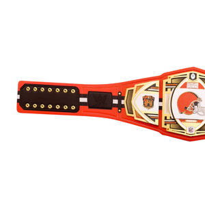 เข็มขัดแชมป์ Cleveland Browns เข็มขัดแฟนคลับกีฬาอย่างเป็นทางการ เข็มขัดแชมป์มวยปล้ำแบบปรับแต่งได้ระดับพรีเมียมสำหรับนักสะสม - Product Image 3