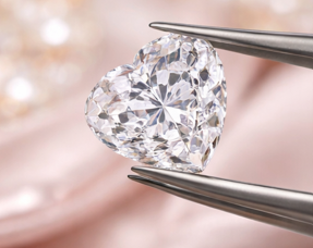 Diamantes CVD cultivados en laboratorio, corte corazón, 3mm, 3.5mm, 4mm, 4.5mm, sueltos, color D, Free Fire, marca SB, modelo CVD Heart para fabricación de joyas - Product Image 4