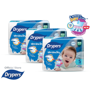 Pañales Drypers Wee Wee Dry para bebés y niños pequeños, talla S (82 unidades x3) (3-7 kg) - Product Image 3