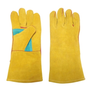 Gants de soudage en cuir de vachette de qualité supérieure, gants de travail robustes pour soudeurs industriels, protection des mains pour travaux lourds - Product Image 5