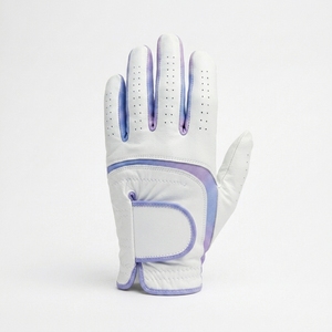 Gant de golf en cuir Cabretta pour main gauche, performance professionnelle, ajustement confortable, toucher doux, flexible, fabricant OEM ODM, faible MOQ - Product Image 1