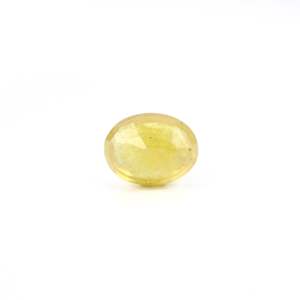 Zafiro Amarillo Suelto de 4.45 Quilates, Corte Ovalado, 10x12mm, para Joyería Fina - Product Image 2