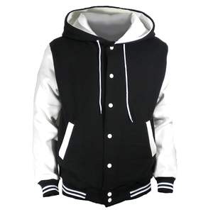 Men's Winter Baseball Varsity Jacket 100% Wool Windproof Breathable Sports Club College Hoodless Custom Color - Product Image 2