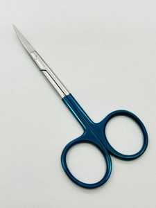 กรรไกรตัดม่านตา XELTECH SURGICAL แบบมืออาชีพ ทำจากเหล็กกล้าไร้สนิม ขนาด 4.5 นิ้ว คม 4 ชิ้น ใบมีดโค้งและตรงสำหรับการผ่าตัด - Product Image 2