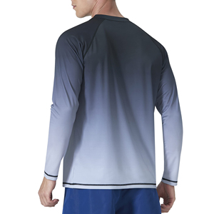 Maillot de protection (Rash Guard) à manches longues et courtes pour hommes, séchage rapide, pour fitness, natation et cyclisme - Product Image 3