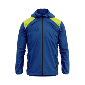 Gaelic Football Rain Shell <b>Jacket</b> Windproof Hooded <b>Lightweight</b> 100% Polyester Waterproof Sports <b>Jacket</b> Custom Teamwear OEM - Product Image 4