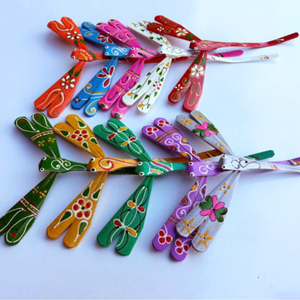 Juguete de equilibrio para niños de bambú ecológico de la mejor calidad, decoración navideña, regalo, varios colores, hecho en Vietnam. - Product Image 4