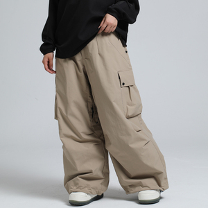 Pantalon de neige isolé écologique Freedom, respirant, imprimé, avec doublure Thinsulate, chaud, imperméable, coupe-vent, durable, pour la randonnée en plein air - Product Image 2