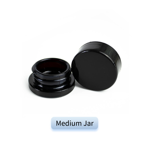 Tarro de vidrio transparente para Shilajit con tapa de rosca segura para presentación del producto, contenedor compacto y reutilizable - Product Image 3