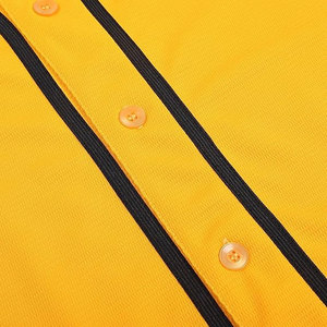 Maillot de baseball personnalisé pour équipe, qualité supérieure, durable, coutures flexibles, idéal pour les matchs. - Product Image 4