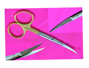 Ciseaux chirurgicaux incurvés en acier inoxydable de taille personnalisable SHAHZIK INTERNATIONAL - Réutilisables - Product Image 4
