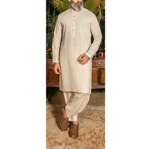 Nuevo Vestido Pakistaní Personalizado para Hombre, Shalwar Kameez, Ropa Masculina, Traje Shalwar Kameez de Manga Larga, Secado Rápido, Bandhgala - Product Image 1