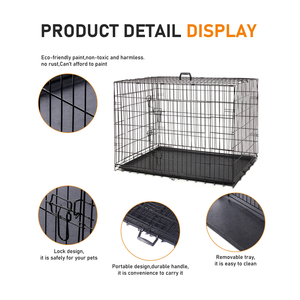 Caisse en fil métallique réglable en Offre Spéciale Cage pour chien de luxe Abri pour <span class=keywords><strong>animaux</strong></span> de compagnie stable et durable pour une utilisation extérieure - Product Image 4