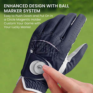 Guantes de Golf de Cuero de Diseño Moderno, Antideslizantes, Anticorte, con Protección UV, Gran Venta - Product Image 3