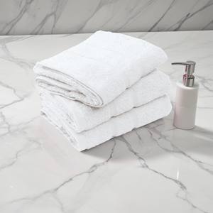 Toalla de Mano 100% Algodón 50x100 cm – Altamente Absorbente y Suave – Diseño Diamante, Borde Griego, 2 Cam y Diseño Castillo – Multicolor - Product Image 2