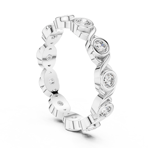 Su anillo de huella dactilar personalizado de 14K enviado Regalo único - Product Image 2