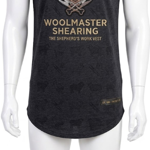 Gilet long en coton 100 % respirant pour la tonte des moutons, OEM/ODM, avec logo personnalisé, fabricant - Product Image 3