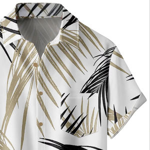 Camiseta de Hombre, 150 Gramos, Transpirable, 100% Algodón, Tejido de Punto, Corte Holgado, Estilo Cuadrado, Antiarrugas - Product Image 1