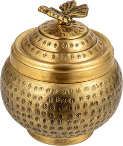 Messing-Löwenstatue Goldener Brüllender Löwe mit Felssockel Tischdekoration Skulptur Langlebiges Löwen-Schaustück - Product Image 2