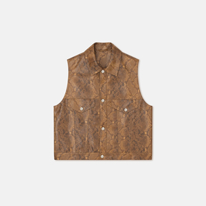 Veste en cuir véritable pour homme, style tendance, vente en gros, pour usage extérieur, service OEM personnalisé, vestes en cuir pour homme en grande quantité - Product Image 1