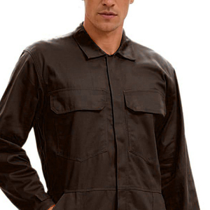 Combinaison de travail pour hommes en coton imperméable et anti-chaleur de haute qualité avec détection par aiguille, vêtement de travail durable pour mécaniciens - Product Image 4