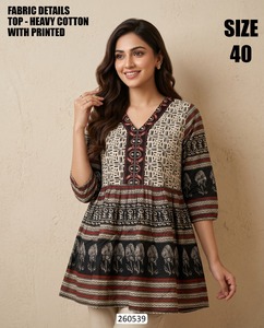 Kurti azul marino Grace - Product Image 6
