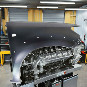 OEM 53811-0K100 para Hilux '12, Acero, Nuevo, HS-TY001-02-DR, Negro, Taiwán, Repuesto/Reparación - Product Image 1