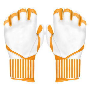 Gants de frappe de baseball pour hommes, sur mesure, pour entraînement, avec logo personnalisé, en cuir de chèvre véritable, forte adhérence. - Product Image 6