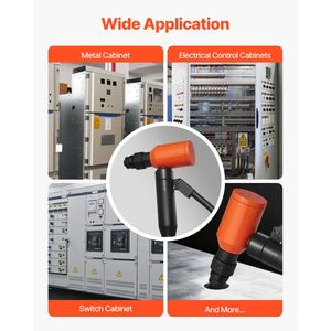10 Ton Hydraulic KO Tool Kit Knockout <b>Punch</b> <b>Set</b> with 6 Dies 1/2\" & 2\" Hole Making Tool for Metal for Ele" - Product Image 6