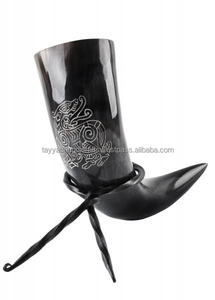 Cuerno de Buey para Beber de la Mejor Calidad y Buen Precio, Cuerno Vikingo Natural para Beber - Product Image 3