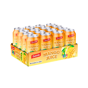 Jus de mangue faible en gras avec pulpe 330ml |   Fournisseur de boissons aux jus de fruits naturels OEM |   Marque privée |   Option faible en sucre - Product Image 5