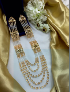 Collar de Cuentas de Aleación de Zinc Estilo Mala Indio/Pakistaní, Joyería de Moda para Bodas, Belleza Femenina - Product Image 3