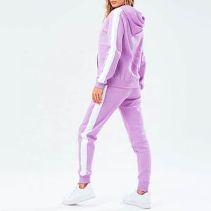 Conjunto Deportivo para Mujer, Liso, en Varios Colores, Informal, Ligero, Elegante, con Cremallera Completa y Dos Bolsillos, Estilo Relajado - Product Image 2