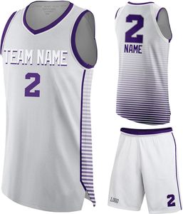 Vêtements de basket-ball pour adultes en gros, maillot d'équipe personnalisé, shorts, vêtements de sport pour hommes, tissu respirant, séchage rapide, logo imprimé par sublimation - Product Image 1